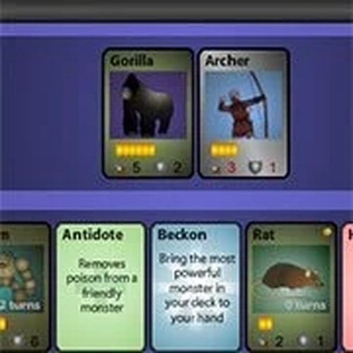 Creature Caller Card Strategy Game