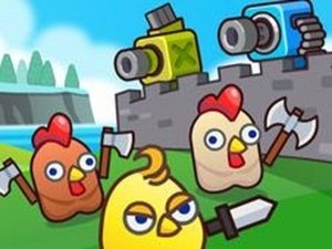 Merge Turret: Chicken Defense