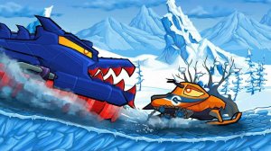 Snowy Pursuit Driving Challenge